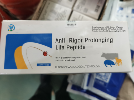 Anti Rigor Memperpanjang Hidup Peptida Vitamin Light Proof Untuk Ternak Unggas